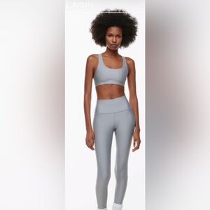 Aritzia GlossForm Space Gray Sports Leggings